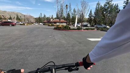 Biking POV BJ Facial